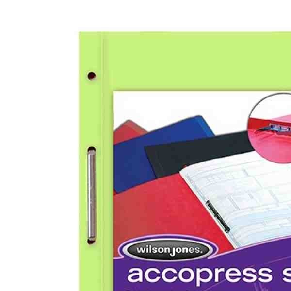 FOLDER CBROCHE OFI. VERDE CL. ACCOPRESS P-4569 PZA